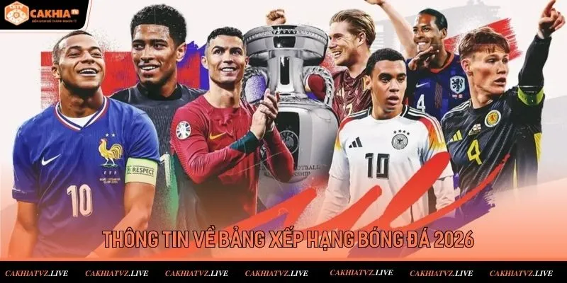 Thông tin về bảng XH bóng đá trực tuyến mới nhất 2026