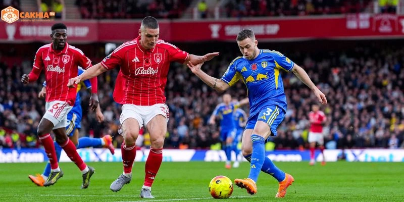 Lịch sử đối đầu cân bằng giữa Leeds United vs Nottingham Forest