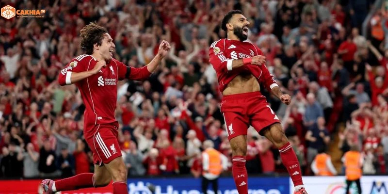 Hàng công bùng nổ trong đội hình Liverpool